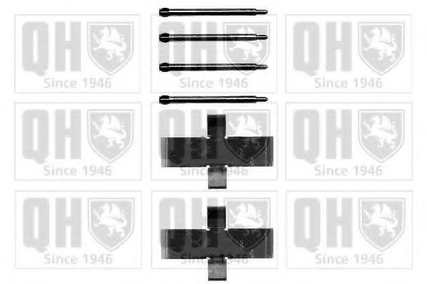 QUINTON HAZELL BFK614 Комплектующие, колодки дискового тормоза для BMW 7 (Бмв 7) QUINTON HAZELL BFK614 Комплектующие, колодки дискового тормоза для BMW 7 (Бмв 7)