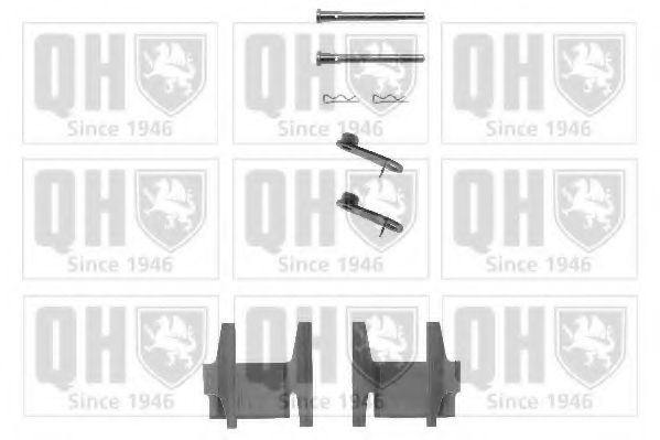 QUINTON HAZELL BFK622 Комплектующие, колодки дискового тормоза для CITROËN XM (CитроËн Хм) QUINTON HAZELL BFK622 Комплектующие, колодки дискового тормоза для CITROËN XM (CитроËн Хм)