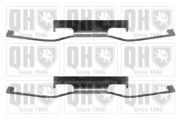 QUINTON HAZELL BFK636 Комплектующие, колодки дискового тормоза для FORD ORION II (Форд Орион 2) QUINTON HAZELL BFK636 Комплектующие, колодки дискового тормоза для FORD ORION II (Форд Орион 2)