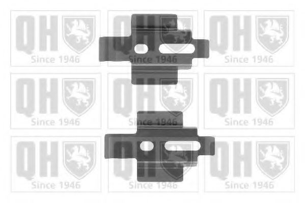QUINTON HAZELL BFK642 Комплектующие, колодки дискового тормоза для FORD GRANADA (Форд Гранада) QUINTON HAZELL BFK642 Комплектующие, колодки дискового тормоза для FORD GRANADA (Форд Гранада)