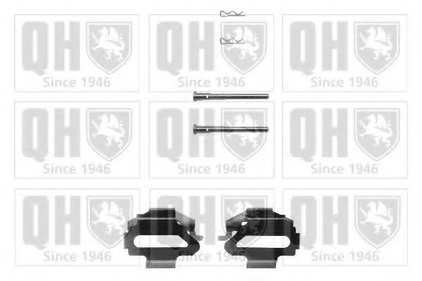 QUINTON HAZELL BFK643 Комплектующие, колодки дискового тормоза для FORD MONDEO (Форд Мондэо) QUINTON HAZELL BFK643 Комплектующие, колодки дискового тормоза для FORD MONDEO (Форд Мондэо)