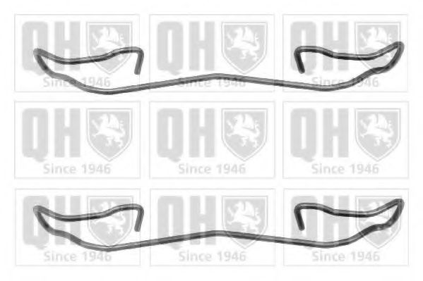 QUINTON HAZELL BFK645 Комплектующие, колодки дискового тормоза для FORD MONDEO (Форд Мондэо) QUINTON HAZELL BFK645 Комплектующие, колодки дискового тормоза для FORD MONDEO (Форд Мондэо)