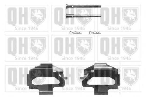 QUINTON HAZELL BFK651 Комплектующие, колодки дискового тормоза для CITROËN SYNERGIE (CитроËн Сънэргиэ) QUINTON HAZELL BFK651 Комплектующие, колодки дискового тормоза для CITROËN SYNERGIE (CитроËн Сънэргиэ)