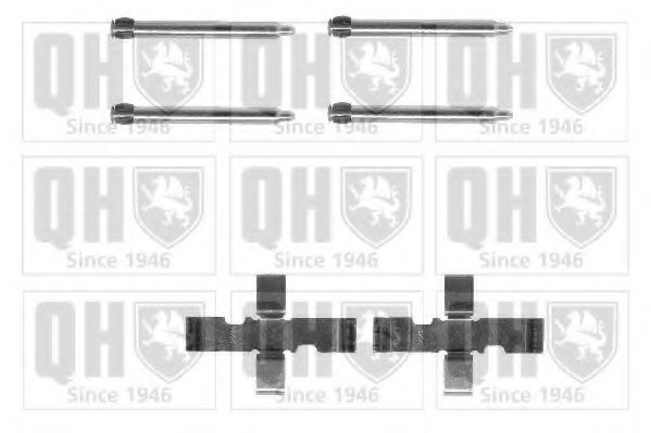 QUINTON HAZELL BFK656 Комплектующие, колодки дискового тормоза для KIA MENTOR (Киа Мэнтор) QUINTON HAZELL BFK656 Комплектующие, колодки дискового тормоза для KIA MENTOR (Киа Мэнтор)