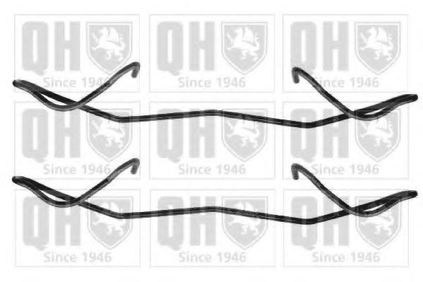 QUINTON HAZELL BFK658 Комплектующие, колодки дискового тормоза для OPEL (Опель) QUINTON HAZELL BFK658 Комплектующие, колодки дискового тормоза для OPEL (Опель)