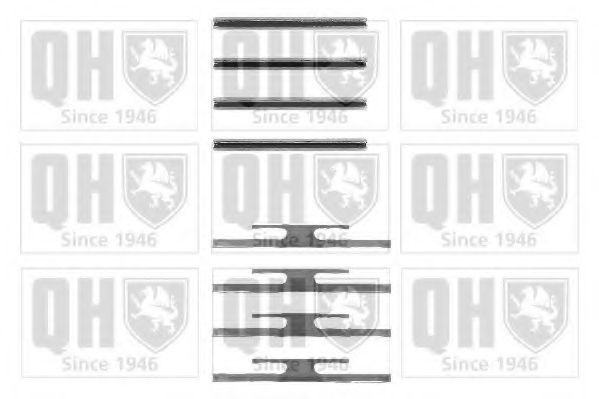 QUINTON HAZELL BFK660 Комплектующие, колодки дискового тормоза для OPEL (Опель) QUINTON HAZELL BFK660 Комплектующие, колодки дискового тормоза для OPEL (Опель)