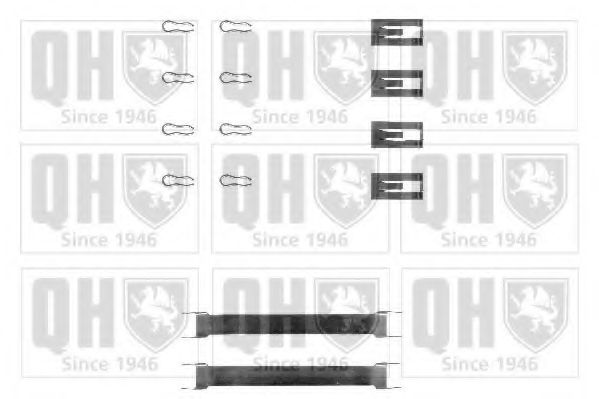QUINTON HAZELL BFK663 Комплектующие, колодки дискового тормоза для HONDA (Хонда) QUINTON HAZELL BFK663 Комплектующие, колодки дискового тормоза для HONDA (Хонда)