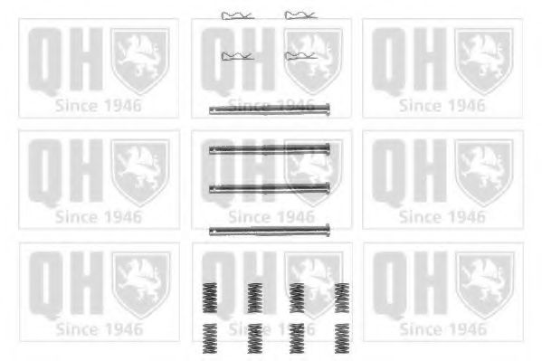 QUINTON HAZELL BFK677 Комплектующие, колодки дискового тормоза для LADA NIVA (Лада Нива) QUINTON HAZELL BFK677 Комплектующие, колодки дискового тормоза для LADA NIVA (Лада Нива)