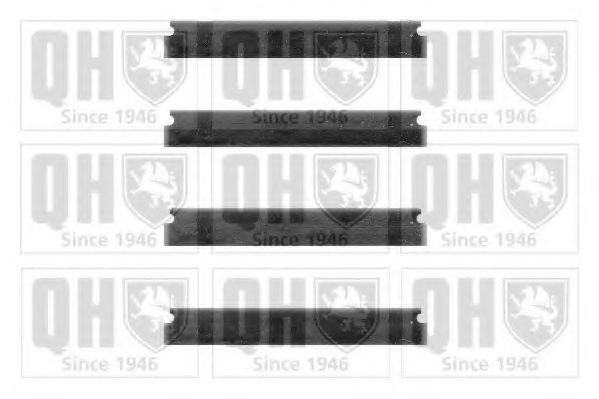 QUINTON HAZELL BFK685 Комплектующие, колодки дискового тормоза для MAZDA 626 II (Мазда 626 2) QUINTON HAZELL BFK685 Комплектующие, колодки дискового тормоза для MAZDA 626 II (Мазда 626 2)