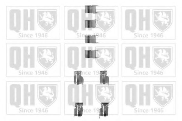 QUINTON HAZELL BFK686 Комплектующие, колодки дискового тормоза для DAIHATSU ROCKY (Дайхатсу Роcкъ) QUINTON HAZELL BFK686 Комплектующие, колодки дискового тормоза для DAIHATSU ROCKY (Дайхатсу Роcкъ)
