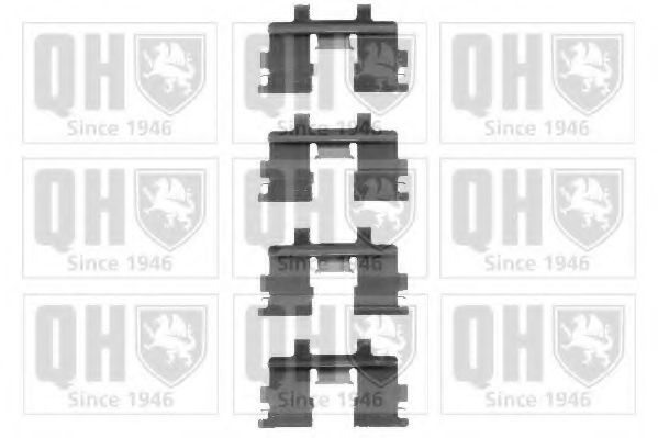 QUINTON HAZELL BFK728 Комплектующие, колодки дискового тормоза для NISSAN PULSAR I (Ниссан Пулсар и) QUINTON HAZELL BFK728 Комплектующие, колодки дискового тормоза для NISSAN PULSAR I (Ниссан Пулсар и)