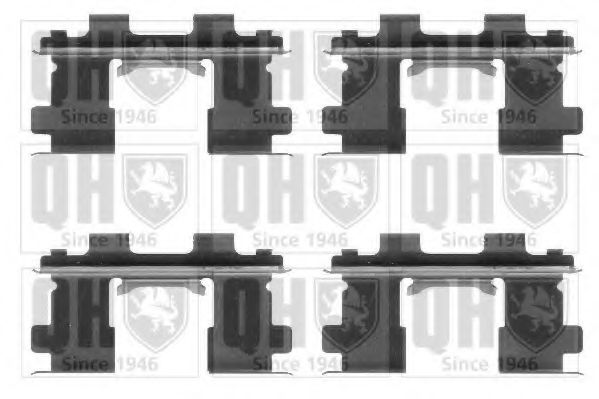 QUINTON HAZELL BFK735 Комплектующие, колодки дискового тормоза для SUZUKI GRAND VITARA I (Сузуки Гранд витара 1) QUINTON HAZELL BFK735 Комплектующие, колодки дискового тормоза для SUZUKI GRAND VITARA I (Сузуки Гранд витара 1)