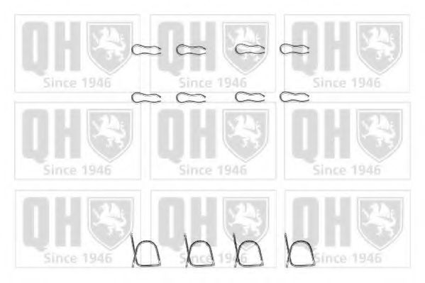 QUINTON HAZELL BFK744 Комплектующие, колодки дискового тормоза для LANCIA DELTA I (Лансиа/лянча Дэлта и) QUINTON HAZELL BFK744 Комплектующие, колодки дискового тормоза для LANCIA DELTA I (Лансиа/лянча Дэлта и)