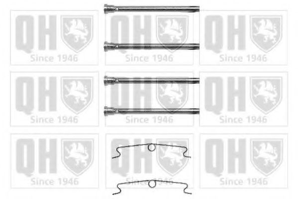 QUINTON HAZELL BFK747 Комплектующие, колодки дискового тормоза для PEUGEOT 205 II (Пежо 205 2) QUINTON HAZELL BFK747 Комплектующие, колодки дискового тормоза для PEUGEOT 205 II (Пежо 205 2)