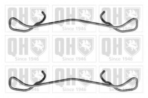 QUINTON HAZELL BFK750 Комплектующие, колодки дискового тормоза для CITROëN (Cитроëн) QUINTON HAZELL BFK750 Комплектующие, колодки дискового тормоза для CITROëN (Cитроëн)