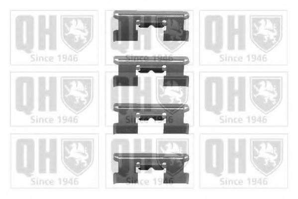 QUINTON HAZELL BFK762 Комплектующие, колодки дискового тормоза для HONDA (Хонда) QUINTON HAZELL BFK762 Комплектующие, колодки дискового тормоза для HONDA (Хонда)