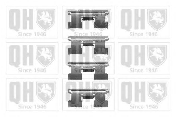 QUINTON HAZELL BFK763 Комплектующие, колодки дискового тормоза для HONDA (Хонда) QUINTON HAZELL BFK763 Комплектующие, колодки дискового тормоза для HONDA (Хонда)