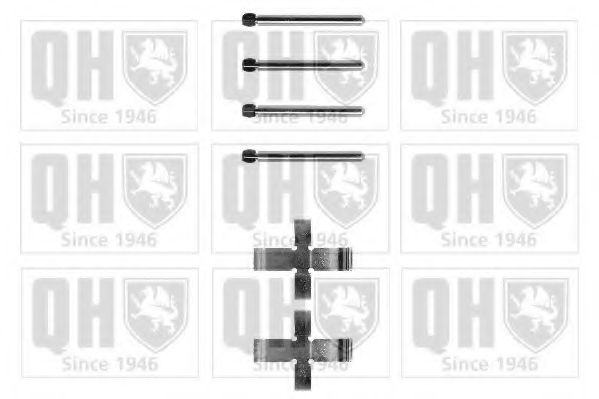 QUINTON HAZELL BFK771 Комплектующие, колодки дискового тормоза для SAAB (Сааб) QUINTON HAZELL BFK771 Комплектующие, колодки дискового тормоза для SAAB (Сааб)