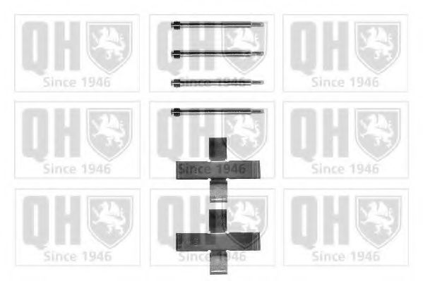 QUINTON HAZELL BFK817 Комплектующие, колодки дискового тормоза для VOLKSWAGEN T3 CARAVELLE (Фольксваген Т3 cараvэллэ) QUINTON HAZELL BFK817 Комплектующие, колодки дискового тормоза для VOLKSWAGEN T3 CARAVELLE (Фольксваген Т3 cараvэллэ)