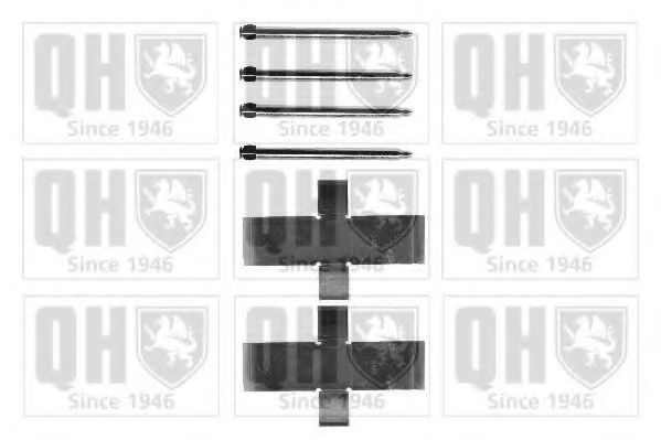 QUINTON HAZELL BFK818 Комплектующие, колодки дискового тормоза для VOLKSWAGEN (Фольксваген) QUINTON HAZELL BFK818 Комплектующие, колодки дискового тормоза для VOLKSWAGEN (Фольксваген)
