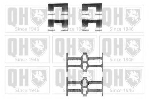 QUINTON HAZELL BFK852 Комплектующие, колодки дискового тормоза для HONDA (Хонда) QUINTON HAZELL BFK852 Комплектующие, колодки дискового тормоза для HONDA (Хонда)