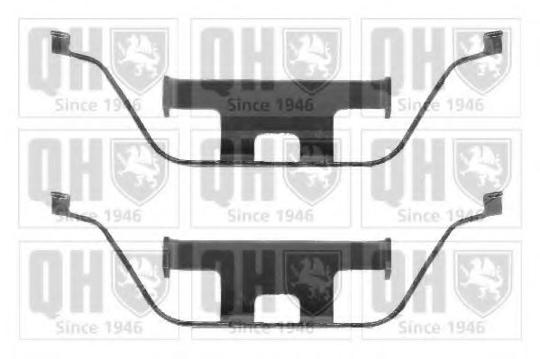 QUINTON HAZELL BFK858 Комплектующие, колодки дискового тормоза для BMW (Бмв) QUINTON HAZELL BFK858 Комплектующие, колодки дискового тормоза для BMW (Бмв)