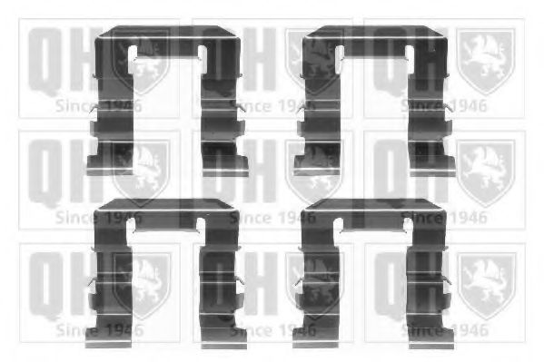 QUINTON HAZELL BFK878 Комплектующие, колодки дискового тормоза для NISSAN PULSAR I (Ниссан Пулсар и) QUINTON HAZELL BFK878 Комплектующие, колодки дискового тормоза для NISSAN PULSAR I (Ниссан Пулсар и)