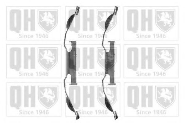 QUINTON HAZELL BFK885 Комплектующие, колодки дискового тормоза для BMW (Бмв) QUINTON HAZELL BFK885 Комплектующие, колодки дискового тормоза для BMW (Бмв)