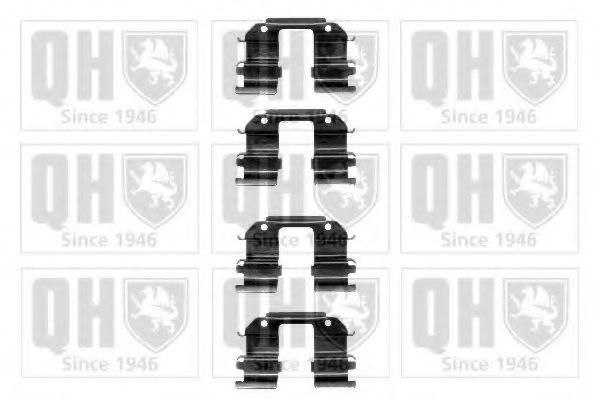 QUINTON HAZELL BFK912 Комплектующие, колодки дискового тормоза для DAEWOO LANOS / SENS (Дэу Ланос / сэнс) QUINTON HAZELL BFK912 Комплектующие, колодки дискового тормоза для DAEWOO LANOS / SENS (Дэу Ланос / сэнс)