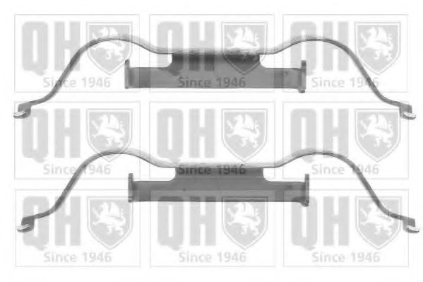 QUINTON HAZELL BFK915 Комплектующие, колодки дискового тормоза для FORD GALAXY (Форд Галакси) QUINTON HAZELL BFK915 Комплектующие, колодки дискового тормоза для FORD GALAXY (Форд Галакси)