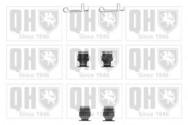 QUINTON HAZELL BFK927 Комплектующие, колодки дискового тормоза для DAIHATSU SIRION (Дайхатсу Сирион) QUINTON HAZELL BFK927 Комплектующие, колодки дискового тормоза для DAIHATSU SIRION (Дайхатсу Сирион)