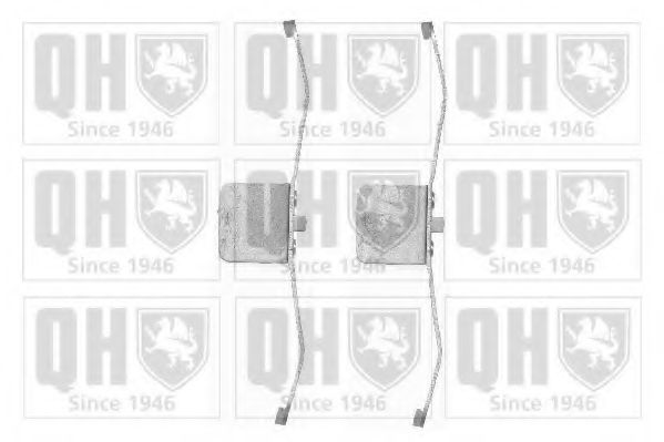 QUINTON HAZELL BFK937 Комплектующие, колодки дискового тормоза для MAZDA 3 (Мазда 3) QUINTON HAZELL BFK937 Комплектующие, колодки дискового тормоза для MAZDA 3 (Мазда 3)