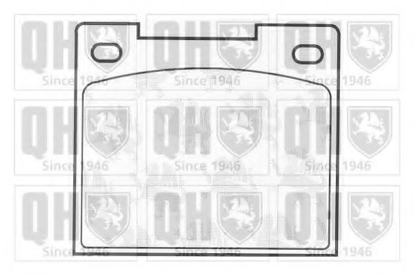 QUINTON HAZELL BP101 Тормозные колодки для FORD (Форд) QUINTON HAZELL BP101 Тормозные колодки для FORD (Форд)