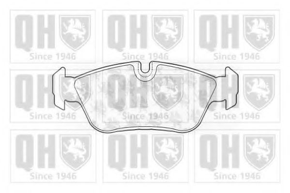 QUINTON HAZELL BP1019 Тормозные колодки для BMW (Бмв) QUINTON HAZELL BP1019 Тормозные колодки для BMW (Бмв)