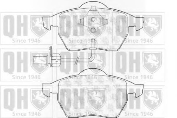 QUINTON HAZELL BP1022 Тормозные колодки для VOLKSWAGEN (Фольксваген) QUINTON HAZELL BP1022 Тормозные колодки для VOLKSWAGEN (Фольксваген)