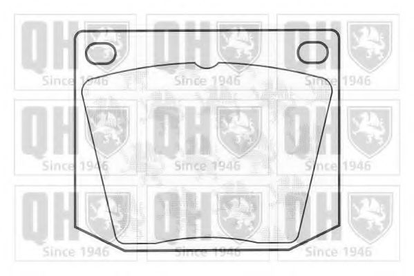 QUINTON HAZELL BP103 Тормозные колодки для FORD (Форд) QUINTON HAZELL BP103 Тормозные колодки для FORD (Форд)