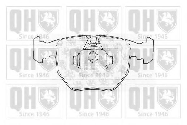QUINTON HAZELL BP1052 Тормозные колодки для BMW (Бмв) QUINTON HAZELL BP1052 Тормозные колодки для BMW (Бмв)