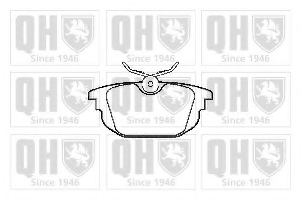 QUINTON HAZELL BP1090 Тормозные колодки для ALFA ROMEO 145 (Альфа ромео 145) QUINTON HAZELL BP1090 Тормозные колодки для ALFA ROMEO 145 (Альфа ромео 145)