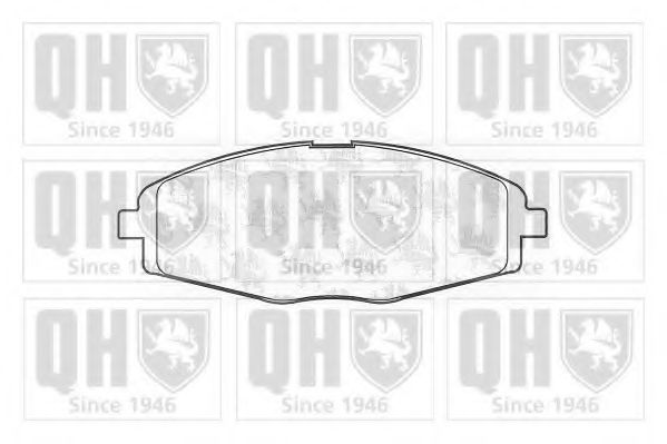 QUINTON HAZELL BP1114 Тормозные колодки для DAEWOO MATIZ (Дэу Матиз) QUINTON HAZELL BP1114 Тормозные колодки для DAEWOO MATIZ (Дэу Матиз)
