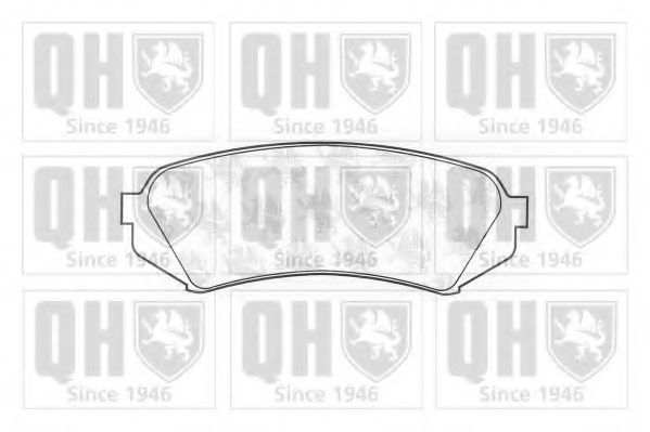 QUINTON HAZELL BP1193 Тормозные колодки для TOYOTA PRADO (Тойота/тоета Прадо) QUINTON HAZELL BP1193 Тормозные колодки для TOYOTA PRADO (Тойота/тоета Прадо)