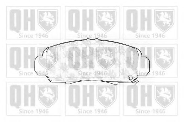 QUINTON HAZELL BP1217 Тормозные колодки для ACURA LEGEND III (Акура Лэгэнд 3) QUINTON HAZELL BP1217 Тормозные колодки для ACURA LEGEND III (Акура Лэгэнд 3)