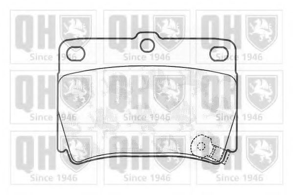 QUINTON HAZELL BP1230 Тормозные колодки для MITSUBISHI CHALLENGER (Митсубиши/митсубиси Чаллэнгэр) QUINTON HAZELL BP1230 Тормозные колодки для MITSUBISHI CHALLENGER (Митсубиши/митсубиси Чаллэнгэр)