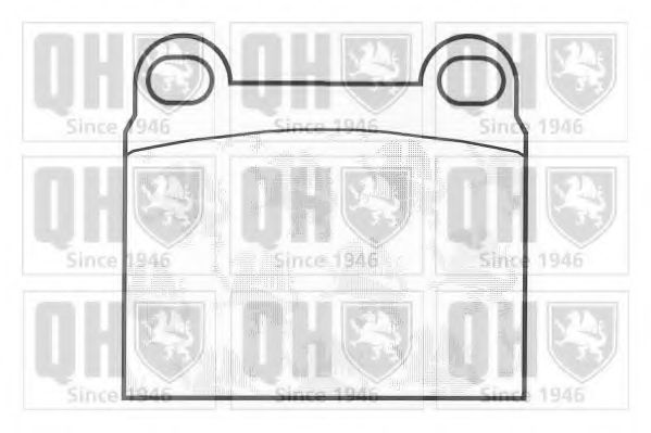 QUINTON HAZELL BP126 Тормозные колодки для OPEL COMMODORE A (Опель Cоммодорэ а) QUINTON HAZELL BP126 Тормозные колодки для OPEL COMMODORE A (Опель Cоммодорэ а)