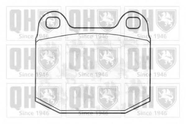 QUINTON HAZELL BP129 Тормозные колодки для OPEL ASCONA B (Опель Асcона б) QUINTON HAZELL BP129 Тормозные колодки для OPEL ASCONA B (Опель Асcона б)