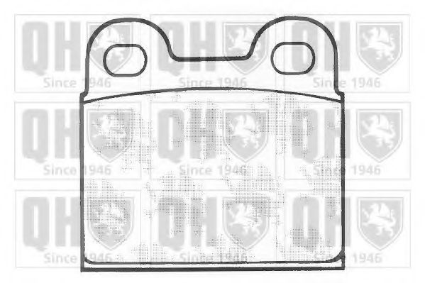 QUINTON HAZELL BP130 Тормозные колодки для OPEL OLYMPIA A (Опель Олъмпиа а) QUINTON HAZELL BP130 Тормозные колодки для OPEL OLYMPIA A (Опель Олъмпиа а)