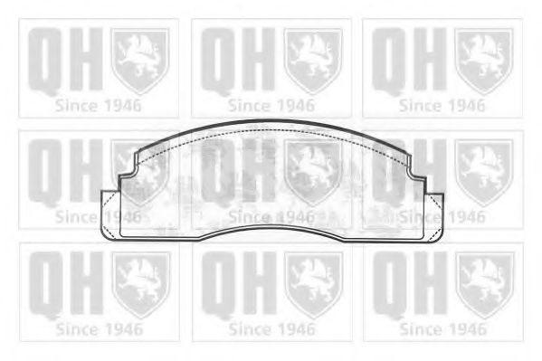 QUINTON HAZELL BP138 Тормозные колодки для FORD FIESTA (Форд Фиэста) QUINTON HAZELL BP138 Тормозные колодки для FORD FIESTA (Форд Фиэста)
