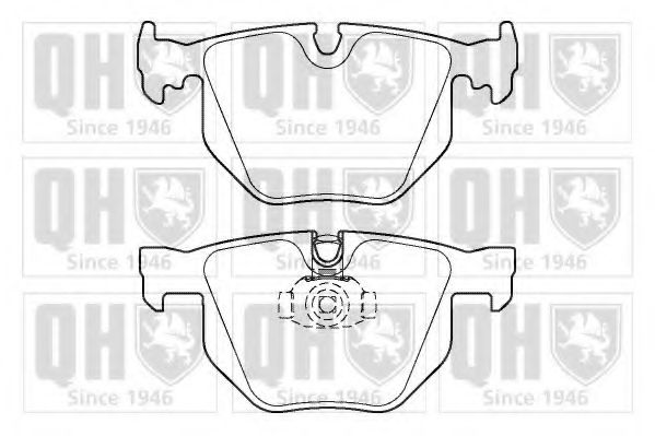QUINTON HAZELL BP1407 Тормозные колодки для BMW (Бмв) QUINTON HAZELL BP1407 Тормозные колодки для BMW (Бмв)