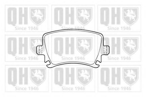 QUINTON HAZELL BP1420 Тормозные колодки для AUDI TT (Ауди Тт) QUINTON HAZELL BP1420 Тормозные колодки для AUDI TT (Ауди Тт)