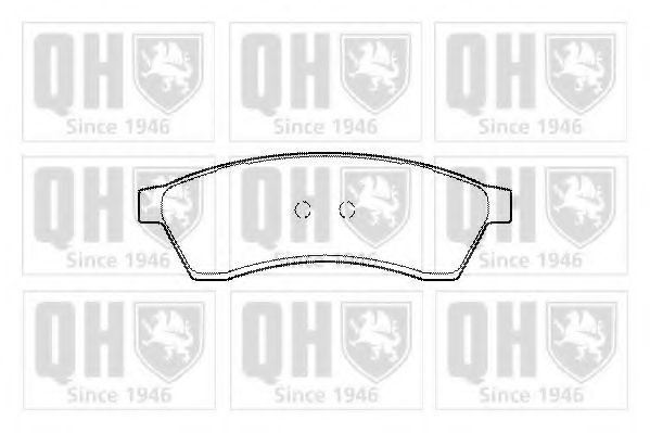 QUINTON HAZELL BP1442 Тормозные колодки для DAEWOO EVANDA (Дэу Эvанда) QUINTON HAZELL BP1442 Тормозные колодки для DAEWOO EVANDA (Дэу Эvанда)