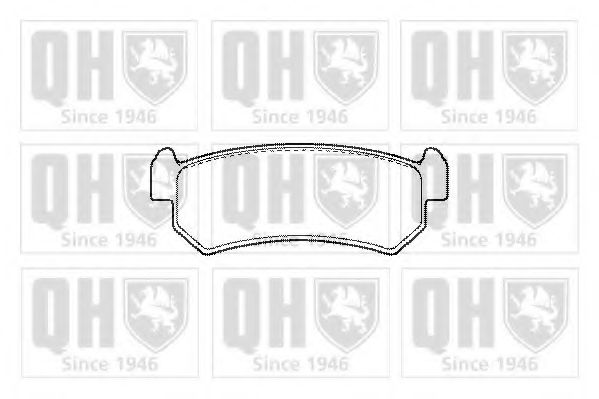 QUINTON HAZELL BP1443 Тормозные колодки для DAEWOO LACETTI (Дэу Лачетти) QUINTON HAZELL BP1443 Тормозные колодки для DAEWOO LACETTI (Дэу Лачетти)